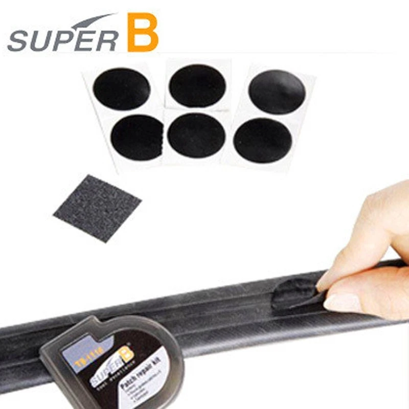 Super B Kit De Rustines Autocollantes - 6 Pièces 2 Super B Kit De Rustines Autocollantes - 6 Pièces – Image 2