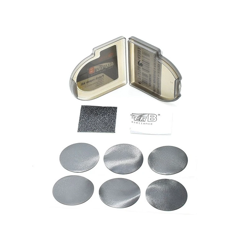 Super B Kit De Rustines Autocollantes - 6 Pièces 1 Super B Kit De Rustines Autocollantes - 6 Pièces