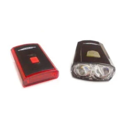 Kit éclairage Vélo Avant/arrière Rechargeable Sur Port USB -Mon Univers Velo Magasin kit eclairage velo avant arriere rechargeable sur port usb 2