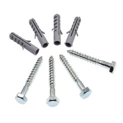 Kit Pour L'installation De Range Vélo 4 Pcs M10 X 80 Mm