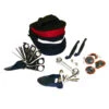 Kit Réparation Chambre Air Et Outils Vélo Dans Sacoche De Selle