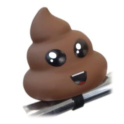 Klaxon En Forme De Caca Pour Enfant à Vélo -Mon Univers Velo Magasin klaxon en forme de caca pour enfant a velo 3