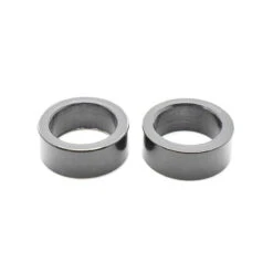 Lot De 2 Entretoises Acier Noir -Mon Univers Velo Magasin lot de 2 entretoises acier noir 2