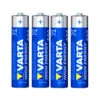 Lot De 4 Piles Alcaline, LR03 AAA 1.5 V High Energy, VARTA