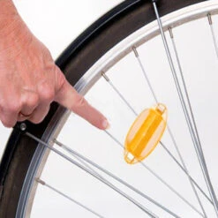 VENTURA Lot De 4 Reflecteurs Sur Rayon De Vélo -Mon Univers Velo Magasin lot de 4 reflecteurs sur rayon de velo 2