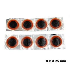 Lot De Rustines Pour La Réparation De Chambre à Air - 12 Pièces Rondes -Mon Univers Velo Magasin lot de rustines pour la reparation de chambre a air 12 pieces rondes 2