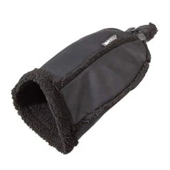 Manchons BASIL Noirs En Cuir Végétal Pour Guidon Vélo -Mon Univers Velo Magasin manchons basil noirs en cuir vegetal pour guidon velo 1 4