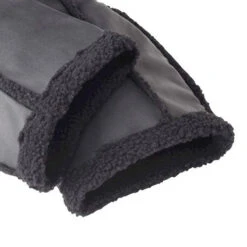 Manchons BASIL Noirs En Cuir Végétal Pour Guidon Vélo -Mon Univers Velo Magasin manchons basil noirs en cuir vegetal pour guidon velo 1 5