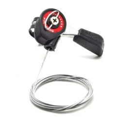 SUNRACE Manette De Dérailleur, Droite 22 Mm Jusqu'à 7V Avec Câble -Mon Univers Velo Magasin manette de derailleur droite 22 mm jusqu a 7v avec cable 2