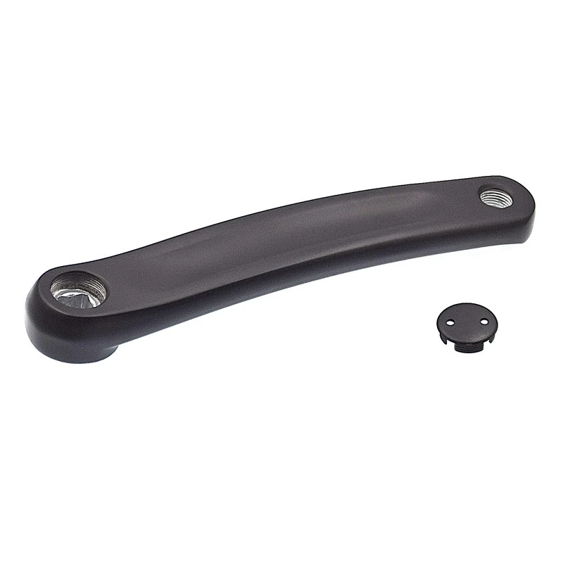 Manivelle Gauche Noire Pour Pédalier Velo En Aluminium 175 Mm 2 Manivelle Gauche Noire Pour Pédalier Velo En Aluminium 175 Mm – Image 2