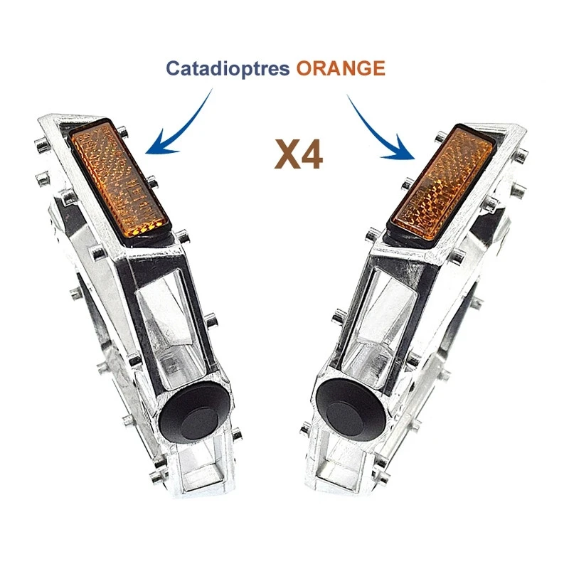 Paire De Pédales Large En Aluminium 3 Paire De Pédales Large En Aluminium – Image 3