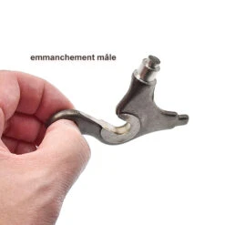 Paire Pattes Arrière Inox à 1 Emmanchement Mâle Pour Fabrication Vélo -Mon Univers Velo Magasin paire pattes arriere inox a 1 emmanchement male pour fabrication velo 3