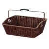 ARCADE Panier Arrière Aspect Rotin, Fixation Avec Sandow