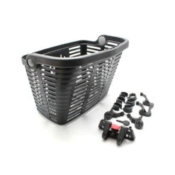 ARCADE Panier Avant Plastique Noir Avec Attache Rapide