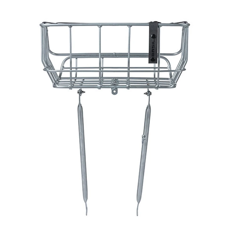 Panier Vélo Avant Chrome En Aluminium 25L PORTLAND BASIL 2 Panier Vélo Avant Chrome En Aluminium 25L PORTLAND BASIL – Image 2