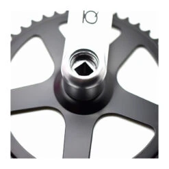 Pédalier 44 Dents Acier, Manivelle Aluminium Plastifié 170 Mm -Mon Univers Velo Magasin pedalier 44 dents acier manivelle aluminium plastifie 170 mm 3