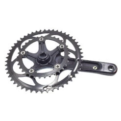 Pédalier Alu Route 50-34D L 175 Mm Noir -Mon Univers Velo Magasin pedalier alu route 50 34d l 175 mm noir 4