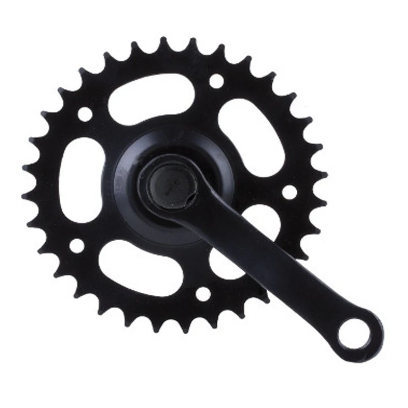 Messingschlager Pédalier Mono Plateau Pour Vélo Enfant De 12 Pouces 1 Messingschlager Pédalier Mono Plateau Pour Vélo Enfant De 12 Pouces