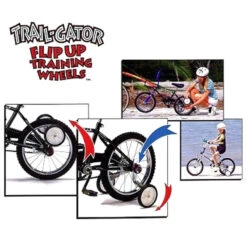 Petite Roue Vélo Enfant Flip Up - Trail Gator -Mon Univers Velo Magasin petite roue velo enfant flip up trail gator 3