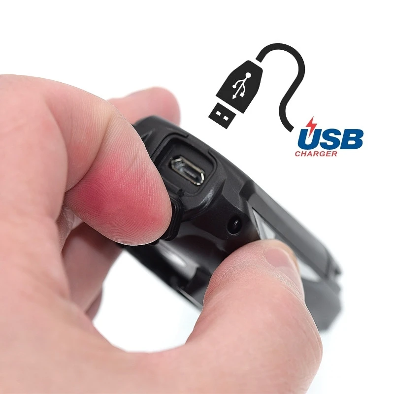 Phare Avant Vélo 300 Lumens Rechargeable USB Meteor Moon 3 Phare Avant Vélo 300 Lumens Rechargeable USB Meteor Moon – Image 3