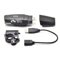 Phare Vélo LED USB Pour Fixation Sur Guidon