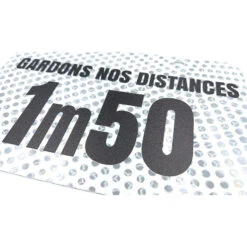 Plaque Vélo Gardons Nos Distances 1m50 V-Loplak -Mon Univers Velo Magasin plaque velo gardons nos distances 1m50 v loplak 3