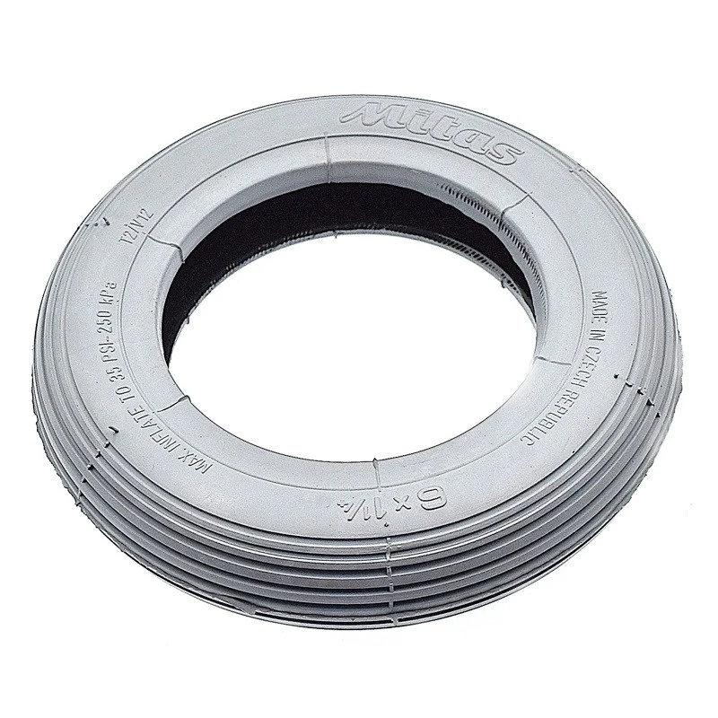 Pneu MITAS COACH - 6x1 1/4 - Gris - ETRTO 32-86 5 Pneu MITAS COACH - 6x1 1/4 - Gris - ETRTO 32-86 – Image 5