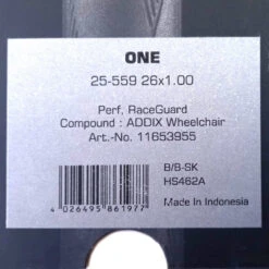 Pneu Schwalbe One Performance Raceguard 26 X 1.00 Black -Mon Univers Velo Magasin pneu schwalbe one performance raceguard 26 x 100 black 2