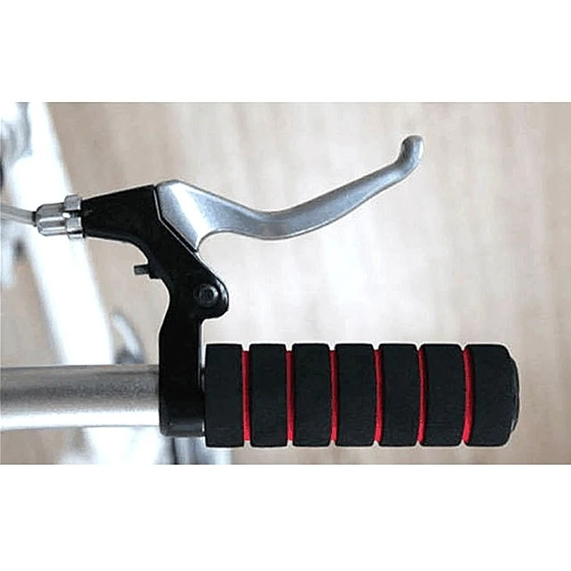 Poignées Mousse Avec Anneaux De Couleurs Pour Vélo 6 Poignées Mousse Avec Anneaux De Couleurs Pour Vélo – Image 6