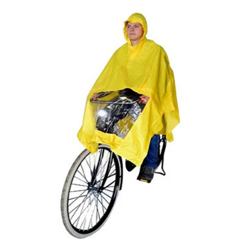 Poncho Pluie Avec Fenêtre Pour Lumière De Vélo 4 Poncho Pluie Avec Fenêtre Pour Lumière De Vélo – Image 4