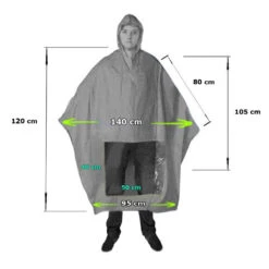 Poncho Pluie Bordeaux Avec Fenêtre Pour Lumière De Vélo -Mon Univers Velo Magasin poncho pluie bordeaux avec fenetre pour lumiere de velo 2