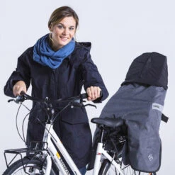 Tucano Urbano Poncho Thermique Et Déperlant Tucano Opossum Pour Porte-bébé AR Gris