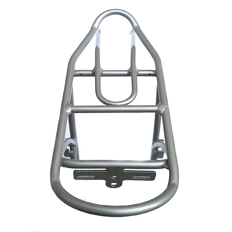 Porte Bagage Arriere 16'' Alu, Peint Gris 5 Porte Bagage Arriere 16'' Alu, Peint Gris – Image 5