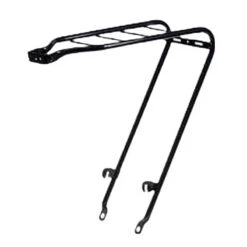 Porte-bagages Arrière Classique Noir Pour Vélo 28 Pouces