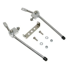 Porte-bagages Avant Argent Pour Vélo Frontière -Mon Univers Velo Magasin porte bagages avant argent pour velo frontiere 1