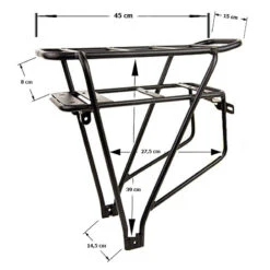 Porte-bagages Vélo électrique Avec Emplacement Batterie -Mon Univers Velo Magasin porte bagages velo electrique avec emplacement batterie 3
