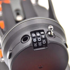 Porte Bidon Vélo SKS Lockage Avec Antivol Câble Intégré -Mon Univers Velo Magasin porte bidon velo sks lockage avec antivol cable integre 3