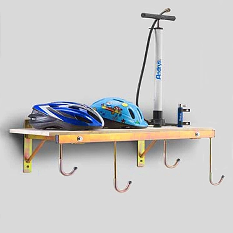 Porte-vélos Mural 4 Places Avec étagère 1 Porte-vélos Mural 4 Places Avec étagère