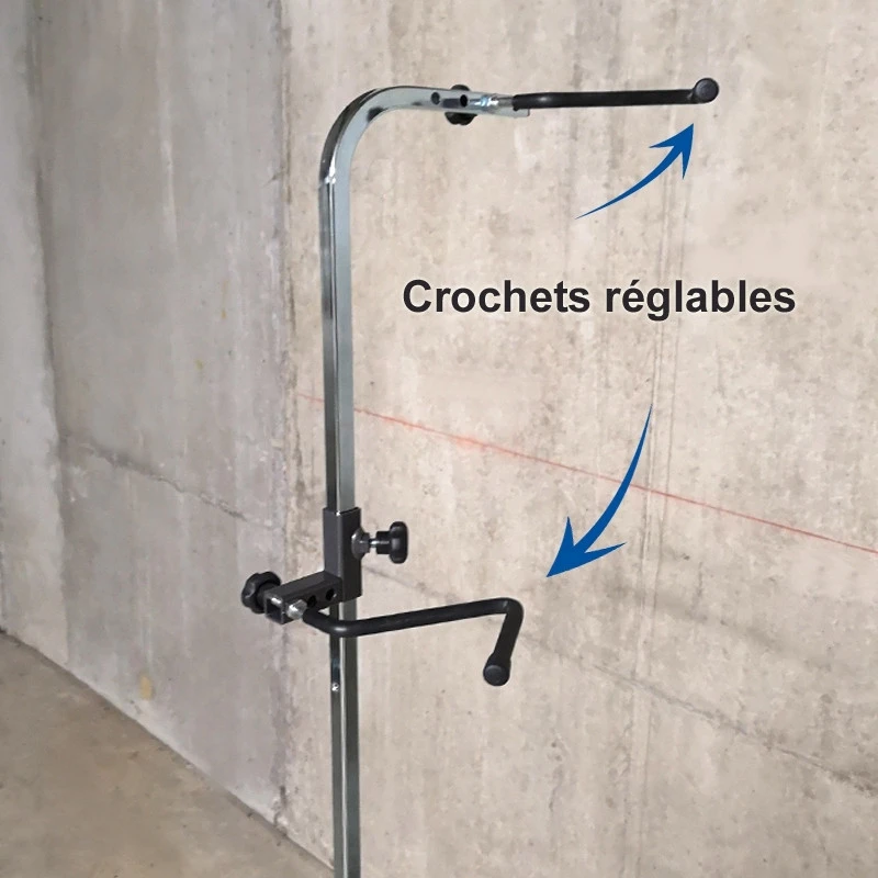 Présentoir Vertical 1 Vélo Roue AV Ou AR 26"/27,5"/29"/700 2 Présentoir Vertical 1 Vélo Roue AV Ou AR 26"/27,5"/29"/700 – Image 2