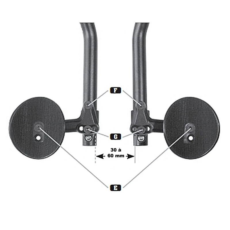 Prolongateur De Cintre Vélo Pour Triathlon Professionnel 3 Prolongateur De Cintre Vélo Pour Triathlon Professionnel – Image 3