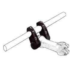 Messingschlager Prolongateur Et Réhausseur Pour Guidon De Vélo