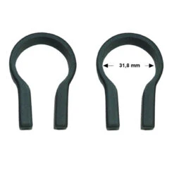 Raccord Pour Adaptateur Klickfix Noir, 31,8mm