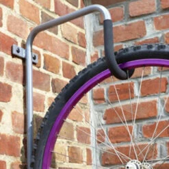 Range Vélo Mural Individuel Avec Support Antivol Mottez -Mon Univers Velo Magasin range velo mural individuel avec support antivol mottez 3