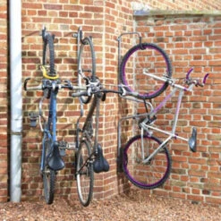 Range Vélo Mural Individuel Avec Support Antivol Mottez -Mon Univers Velo Magasin range velo mural individuel avec support antivol mottez 5