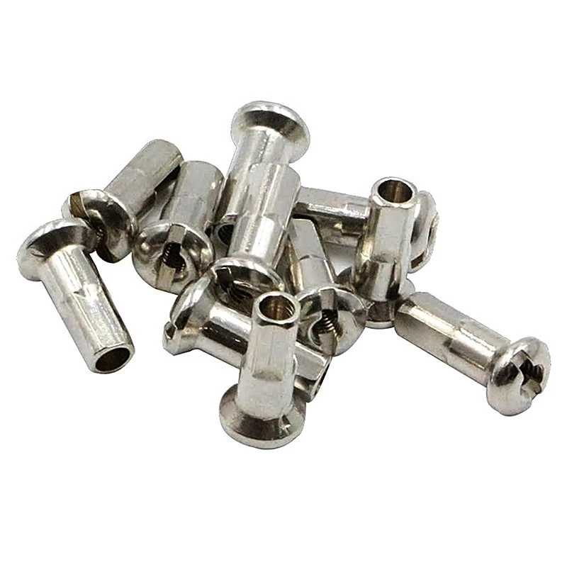 Rayons Roue De Vélo Avec écrous à Rayon - Kit De 10 Pièces 6 Rayons Roue De Vélo Avec écrous à Rayon - Kit De 10 Pièces – Image 6