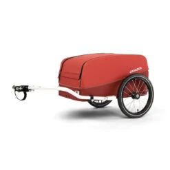 Croozer Remorque De Transport Cargo Kalle Lava Red Capacité 92 L