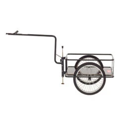 Remorque Der Roland 90L Sur Tige De Selle Avec Béquille