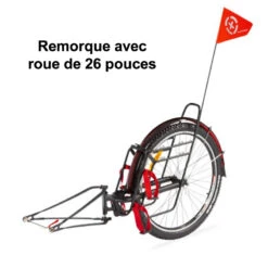 Remorque Monoroue Voyager Pro 26/28 Pouces Extrawheel