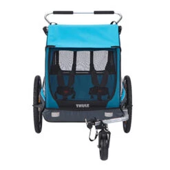 Remorque Poussette 2 Enfants Pour Vélo Thule Chariot Coaster XT -Mon Univers Velo Magasin remorque poussette 2 enfants pour velo thule chariot coaster xt 4