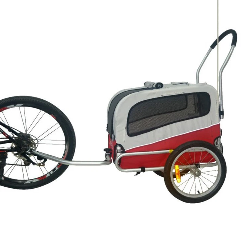 Remorque/poussette Aluminium Avec Système Pliant Pour Chien 2 Remorque/poussette Aluminium Avec Système Pliant Pour Chien – Image 2